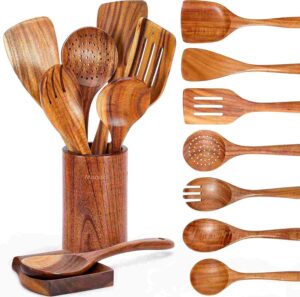 9-Piece Wooden Spoon Set